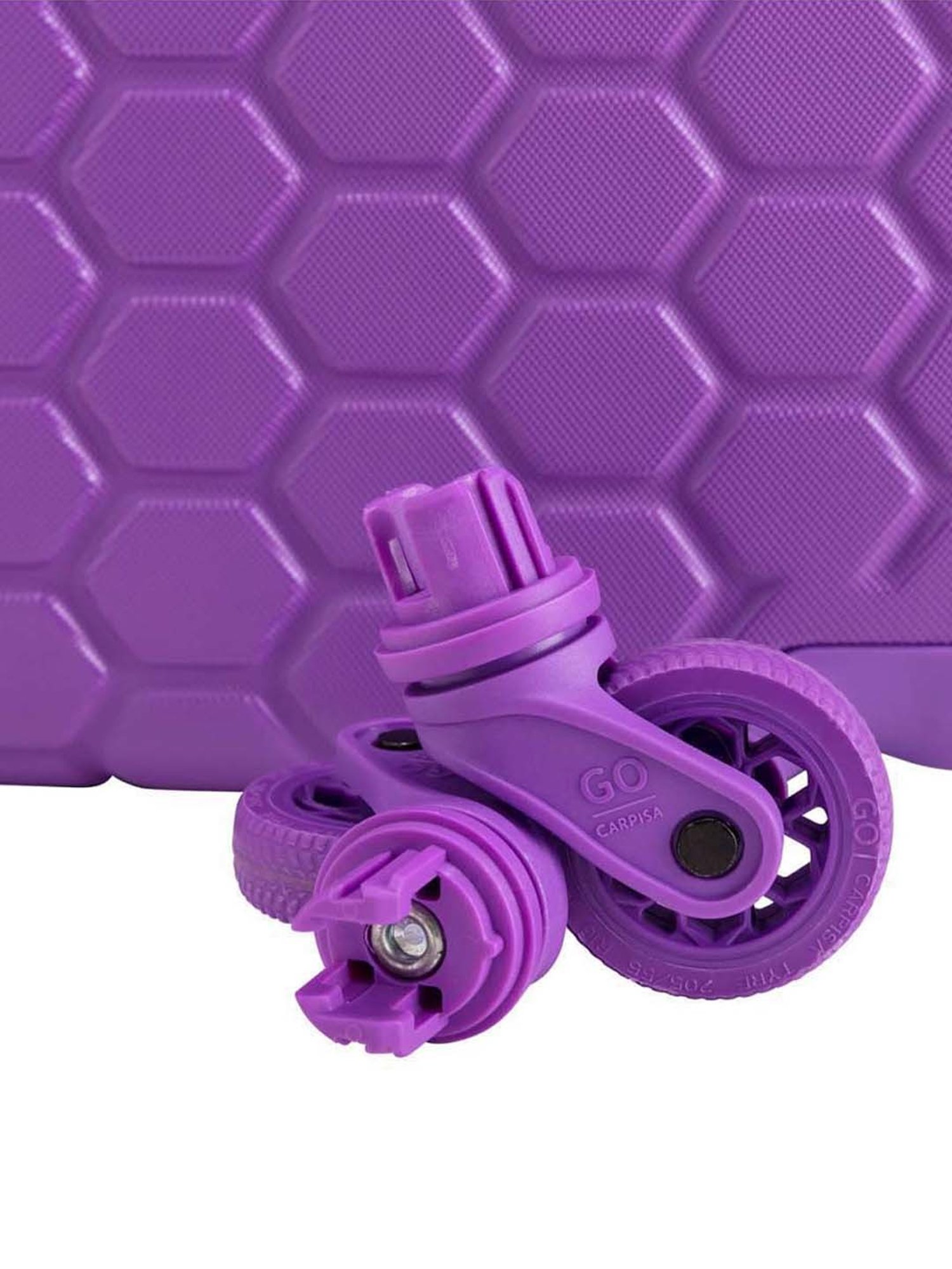 CARPISA 4 Wheel Violet Medium Hard Cabin Trolley - 42 cm
