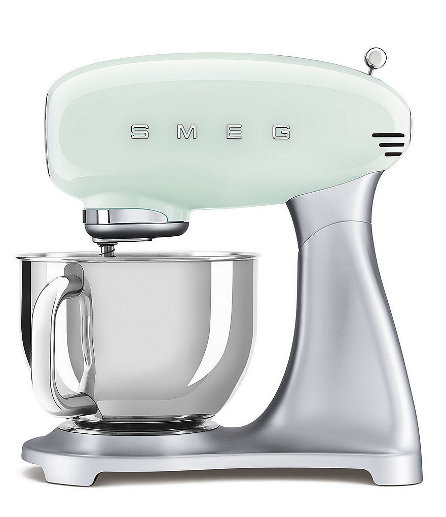 Smeg 50's Retro 5-Quart Stand Mixer with Stainless Steel Bowl (Model #SMF02)