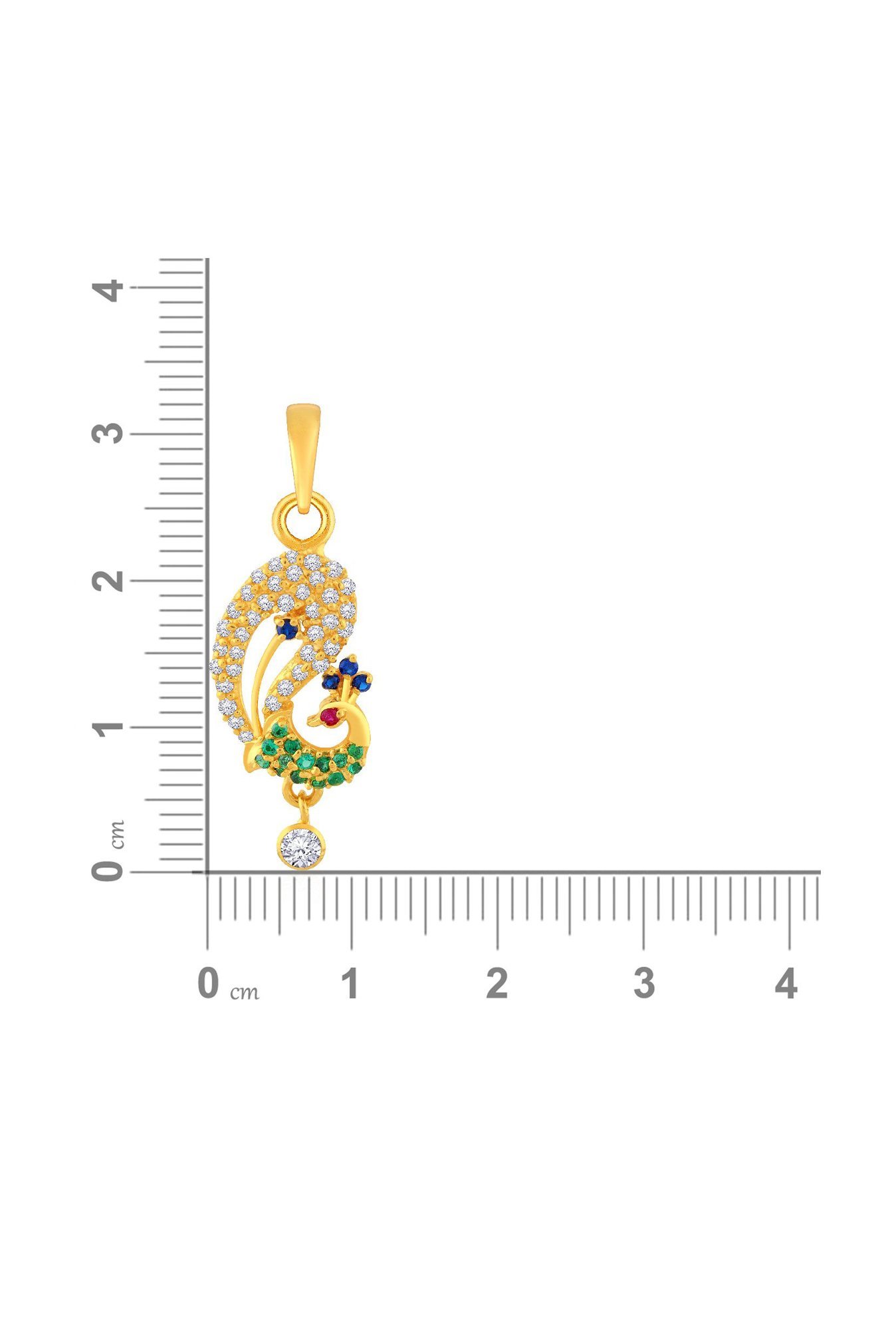 Malabar Gold and Diamonds 22k Gold Pendant