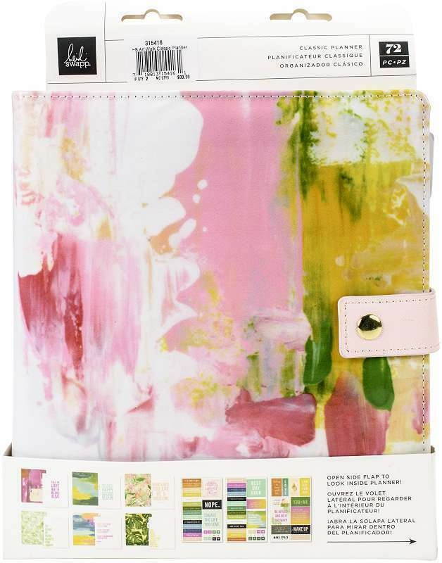 Heidi Swapp Classic Planner 8"X10" Art Walk - Monthly Blank Pages 718813154161