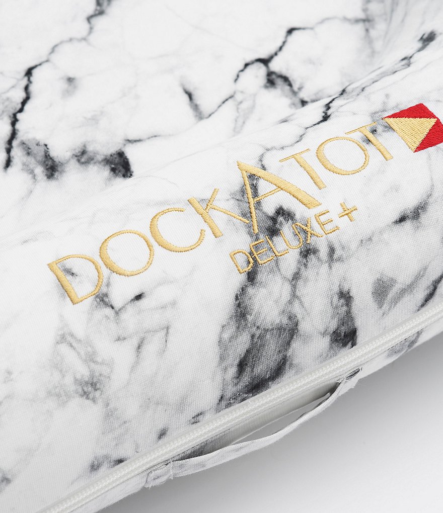 DockATot 0-8 Month Marble Print Deluxe Dock Stage 1