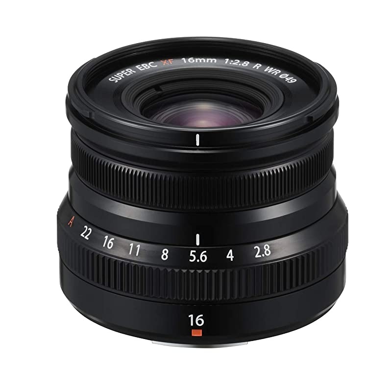 XF16mmF2.8 R WR Lens - Black