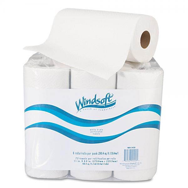 Paper Towel Roll, 11 x 8 4/5, White