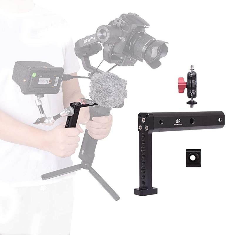 Vision Hold Plate Grip Extension Rods Bar Monitor Mount Accessories Compatible with Ronin SSCRSC2RS2DJI RS2 Gimbal Setup Mounting Microphone