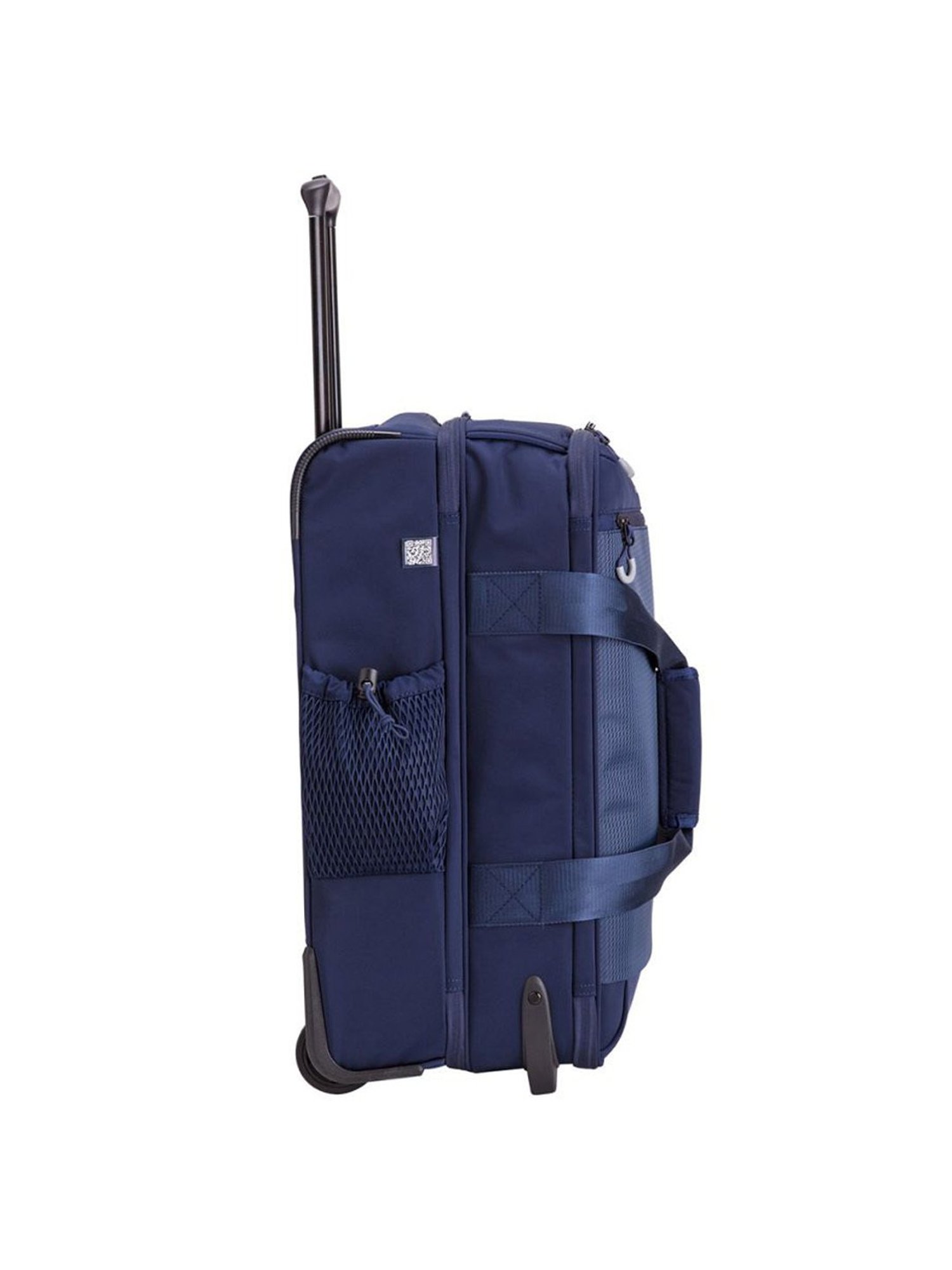 Carpisa Advance Go Blue Solid Soft Medium Trolley Bag - 53 Cms