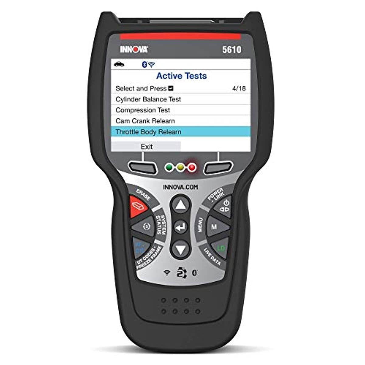 INNOVA CarScan Pro 5610 OBD2 Car Code Scanner - BiDirectional Scan Tool & Professional OBD2 Code Reader - Car Diagnostic Tool with Free RepairSolutions2 App - All Systems Scanner