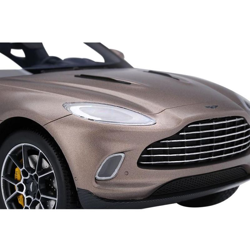 Aston Martin DBX Satin Solar Bronze with Black Top 1/18 Model Car by Top Speed