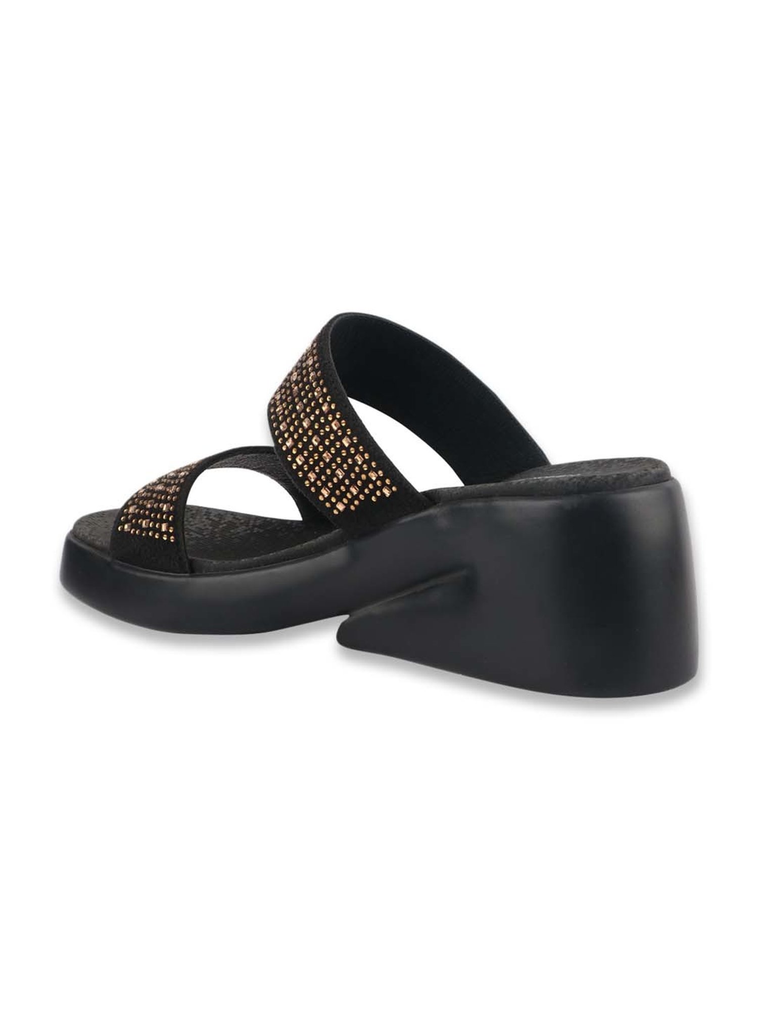 MediFeet Women's Black Casual Sandals