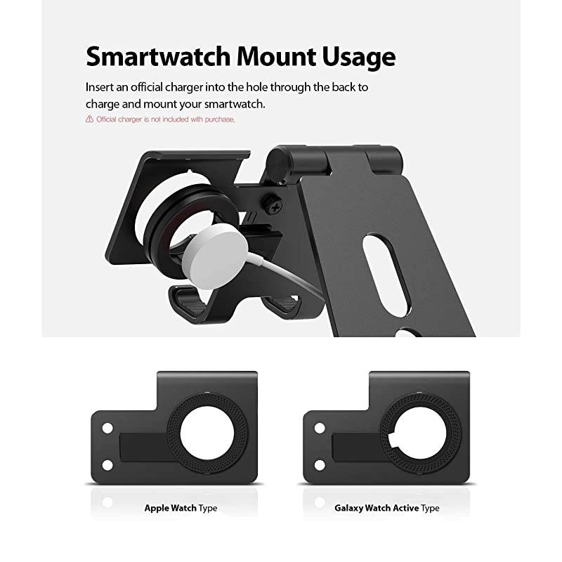 Super Folding Stand 2 in 1 Portable Smartphone Smartwatch Stand Compatible with Apple Watch 5 iWatch 4 iWatch 3 iWatch 2 iWatch 1 iPad Mini