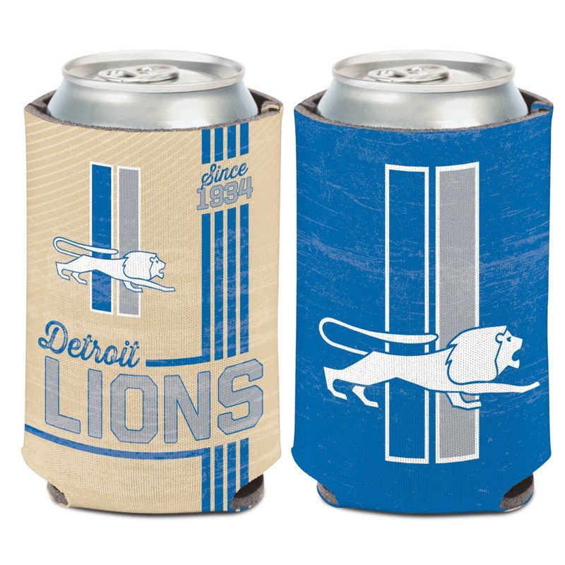 NFL Detroit Lions Retro Can Cooler