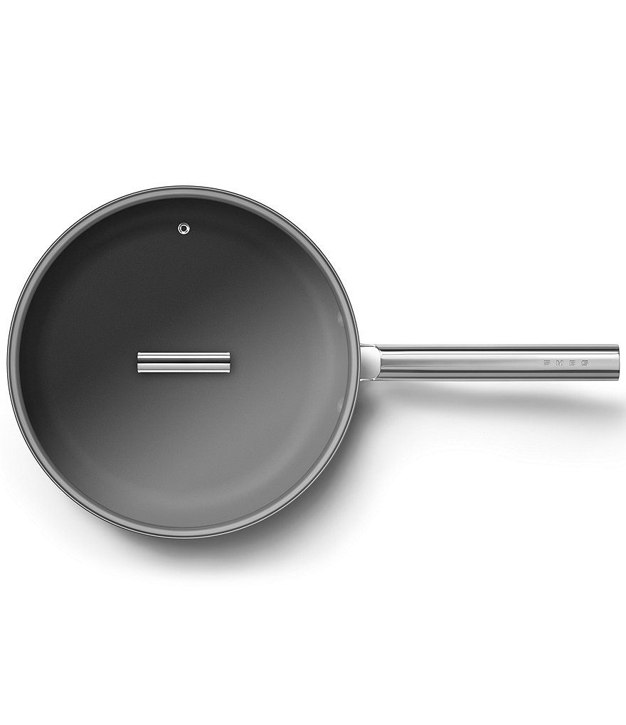 Smeg 50s Retro style Nonstick 12#double; Frying Pan