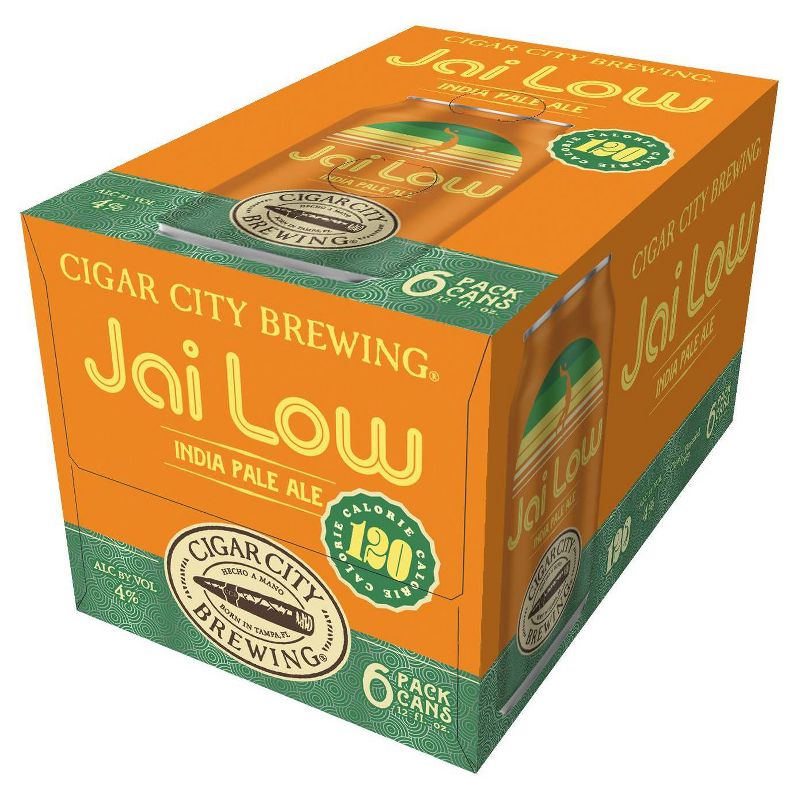 Cigar City Jai Low IPA Beer - 6pk/12 fl oz Cans