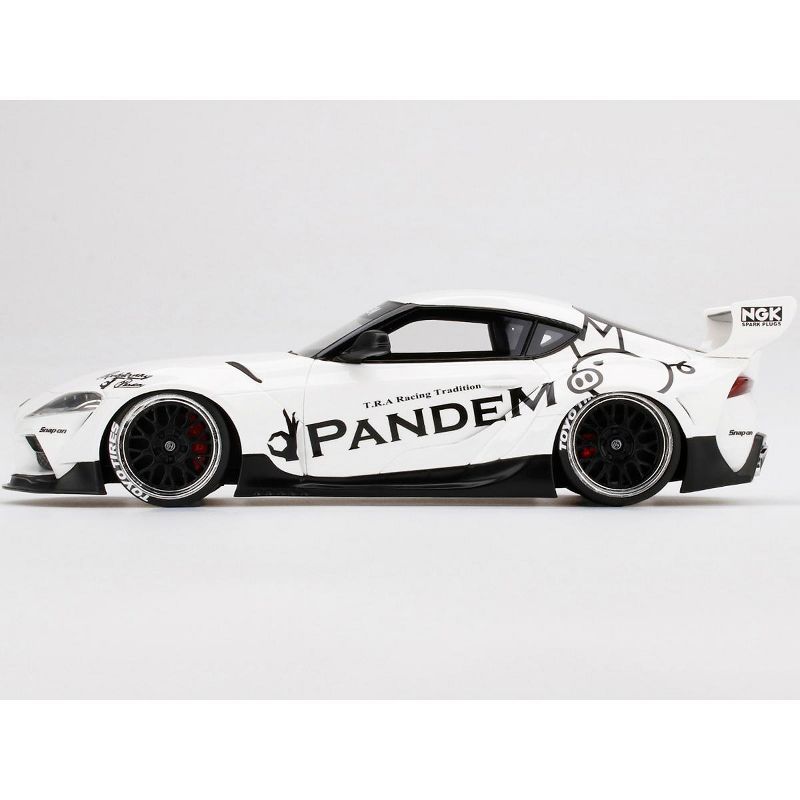 Toyota Pandem GR Supra V1.0 White 1/18 Model Car by Top Speed