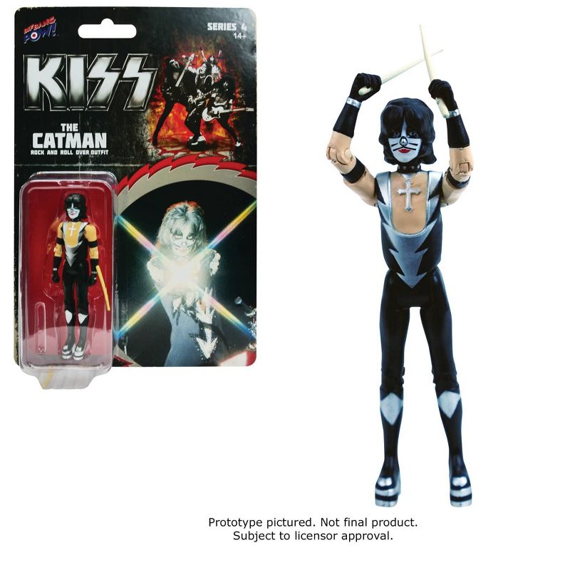 KISS Rock and Roll Over The Catman 3 3/4&#34;  Action Figure (SDCC 2020 Debut)