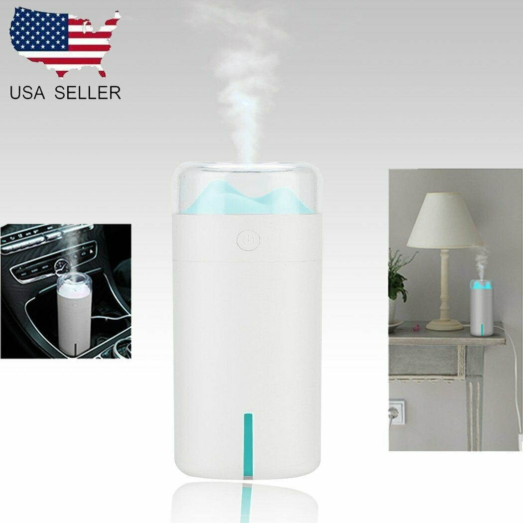 Portable Car Home USB Mini Cup Shape Humidifier Air Diffuser Aroma Mist Purifier