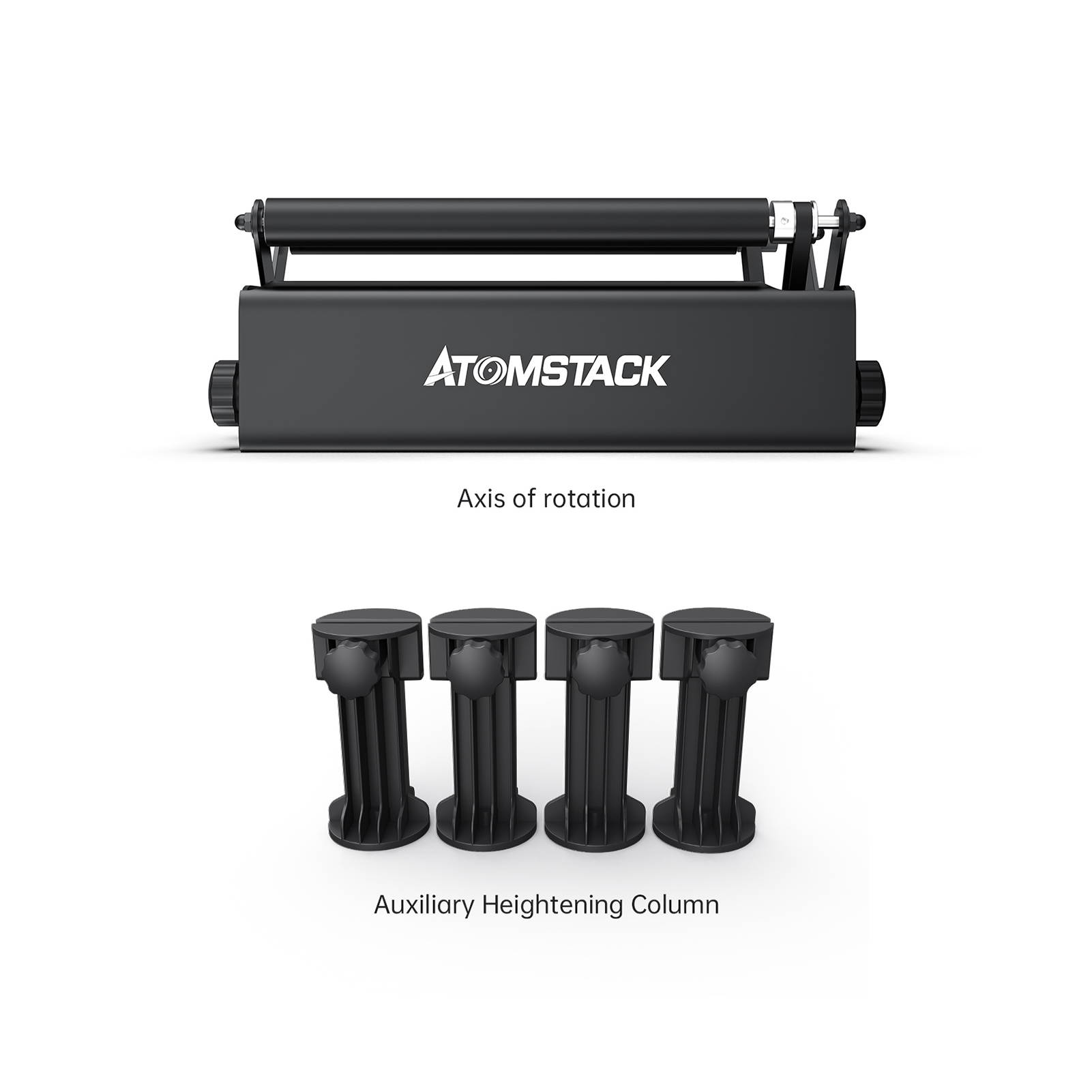 Atomstack Roller Buy ATOMSTACK R3 Roller for Cylindrical Objects with 360° Rotating