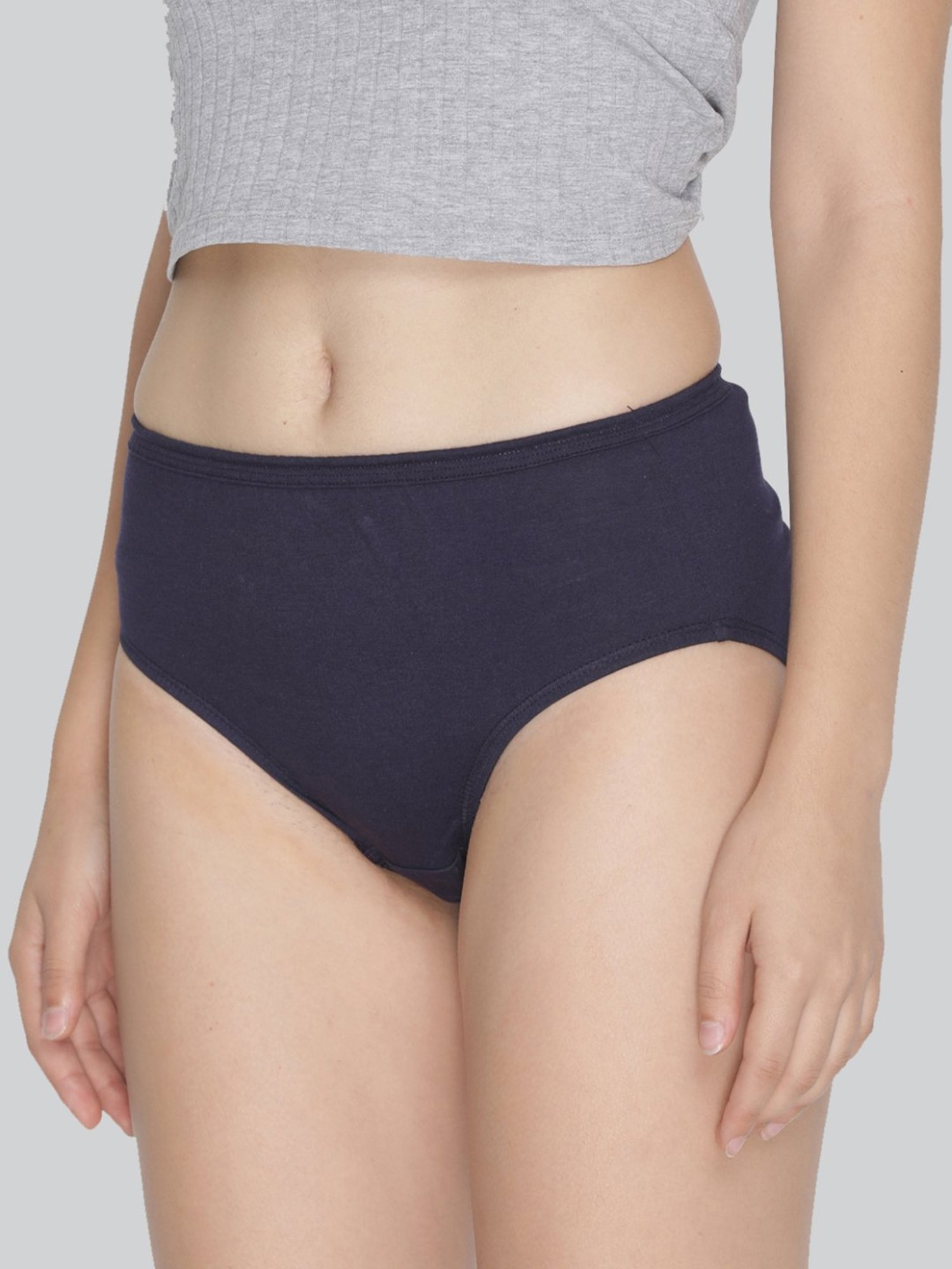 Lyra Assorted Color Cotton Hipster Panties - Pack Of 10