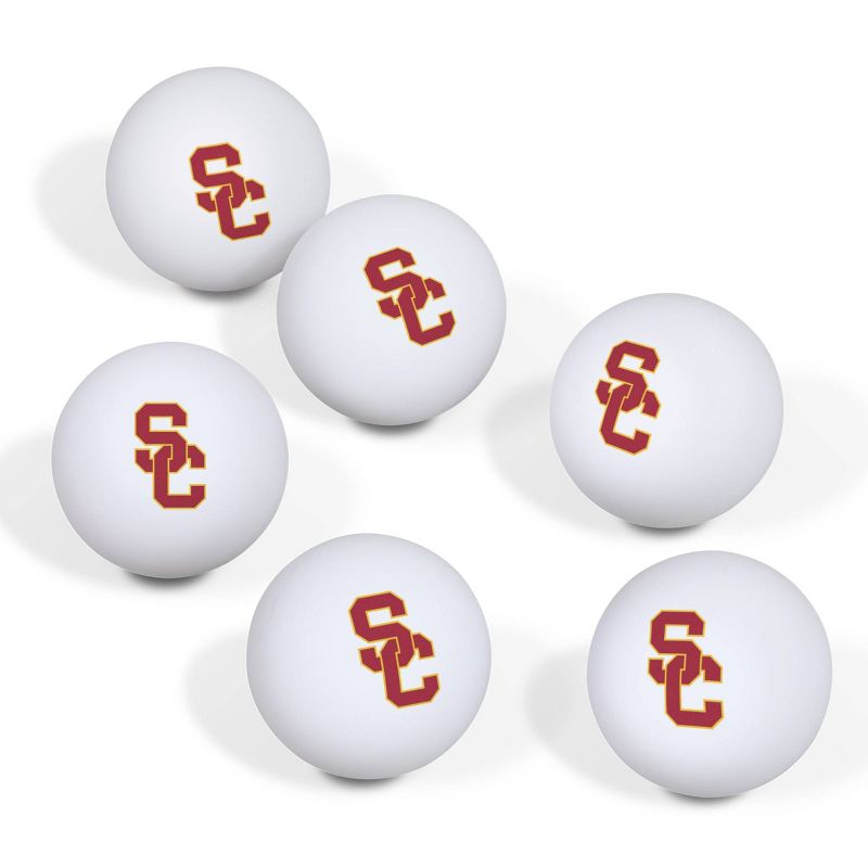 NCAA USC Trojans Table Tennis Balls 6pk