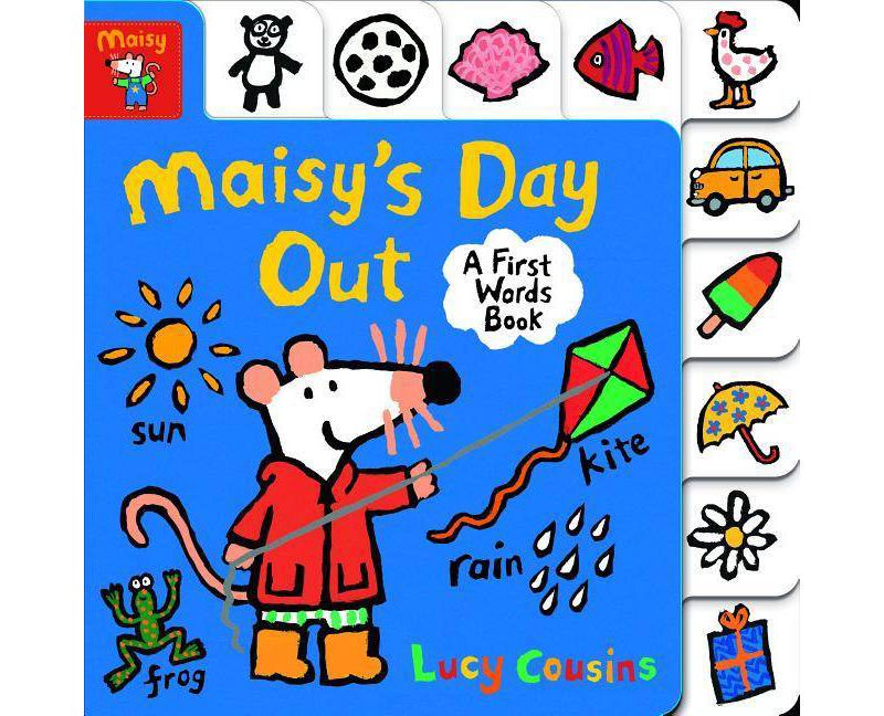 Maisy's Day Out: A First Words Book - by  Lucy Cousins (Board Book)