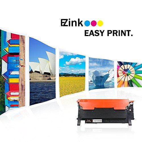 E-Z Ink (TM) Compatible Toner Cartridge Replacement For Samsung 404 404S CLT-K404S CLT-C404S CLT-M404S CLT-Y404S (1 Black, 1 Cyan, 1 Magenta, 1 Yellow) 4 Pack For use with Samsung Xpress C430W C480FW