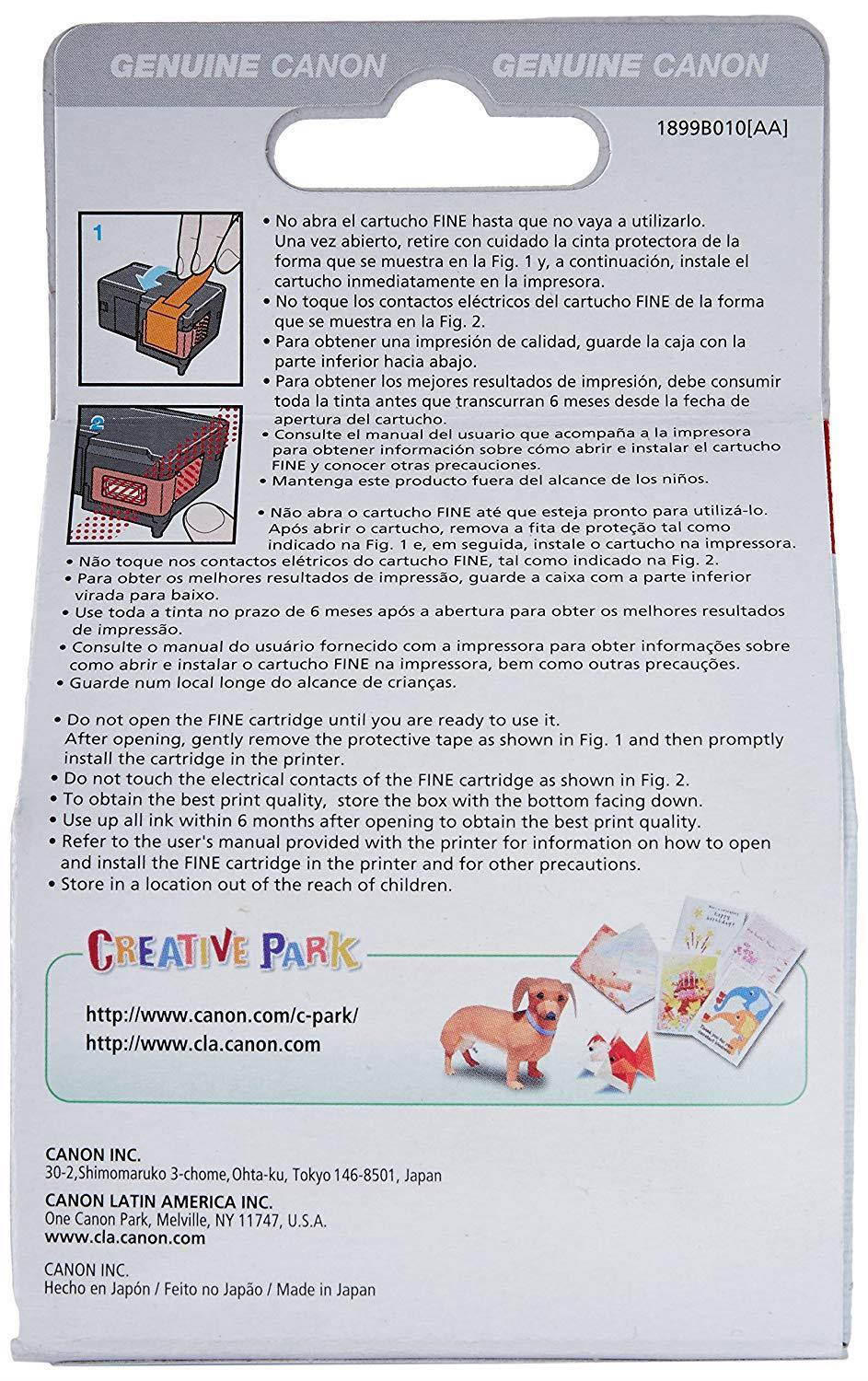 Canon PG-30 Black Ink Cartridge, Compatible with iP2600