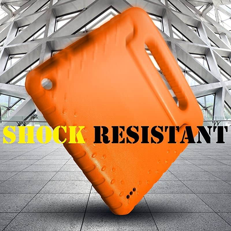 Case Screen Protector Stylus Compatible  Kindle 7  Convertible Handle Stand EVA Protective Case PET Plastic Cover and Touch Pen 7 inch Tablet 5th Generation 2015 ReleaseOrange