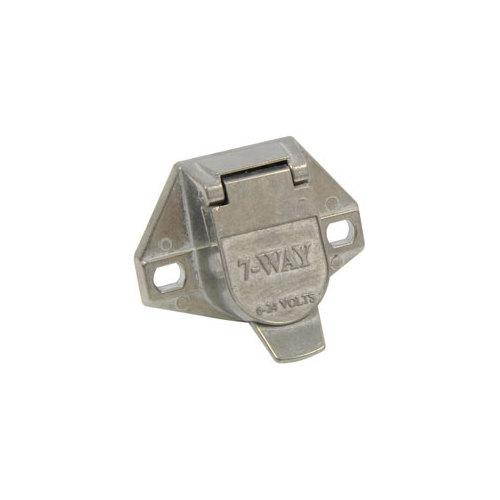 7-Pole Trailer Electrical Socket with Spring Loaded Cover