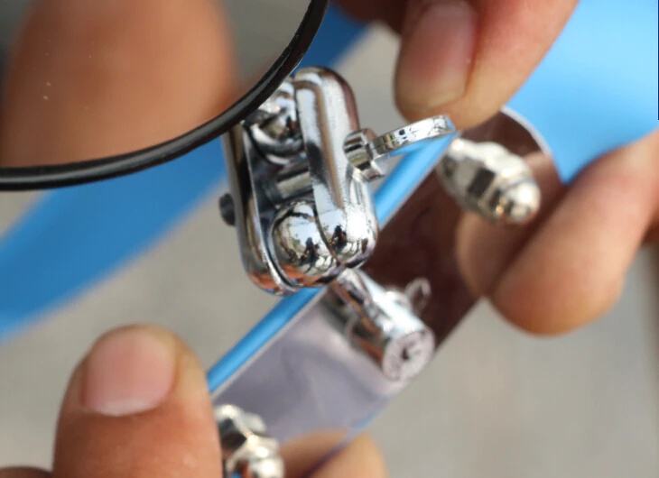 Smart wristband Stainless Steel Bracelet For fitbit Inspire/Inspire HR Diamond Cross Chained Watchband For Women Female Bracelet