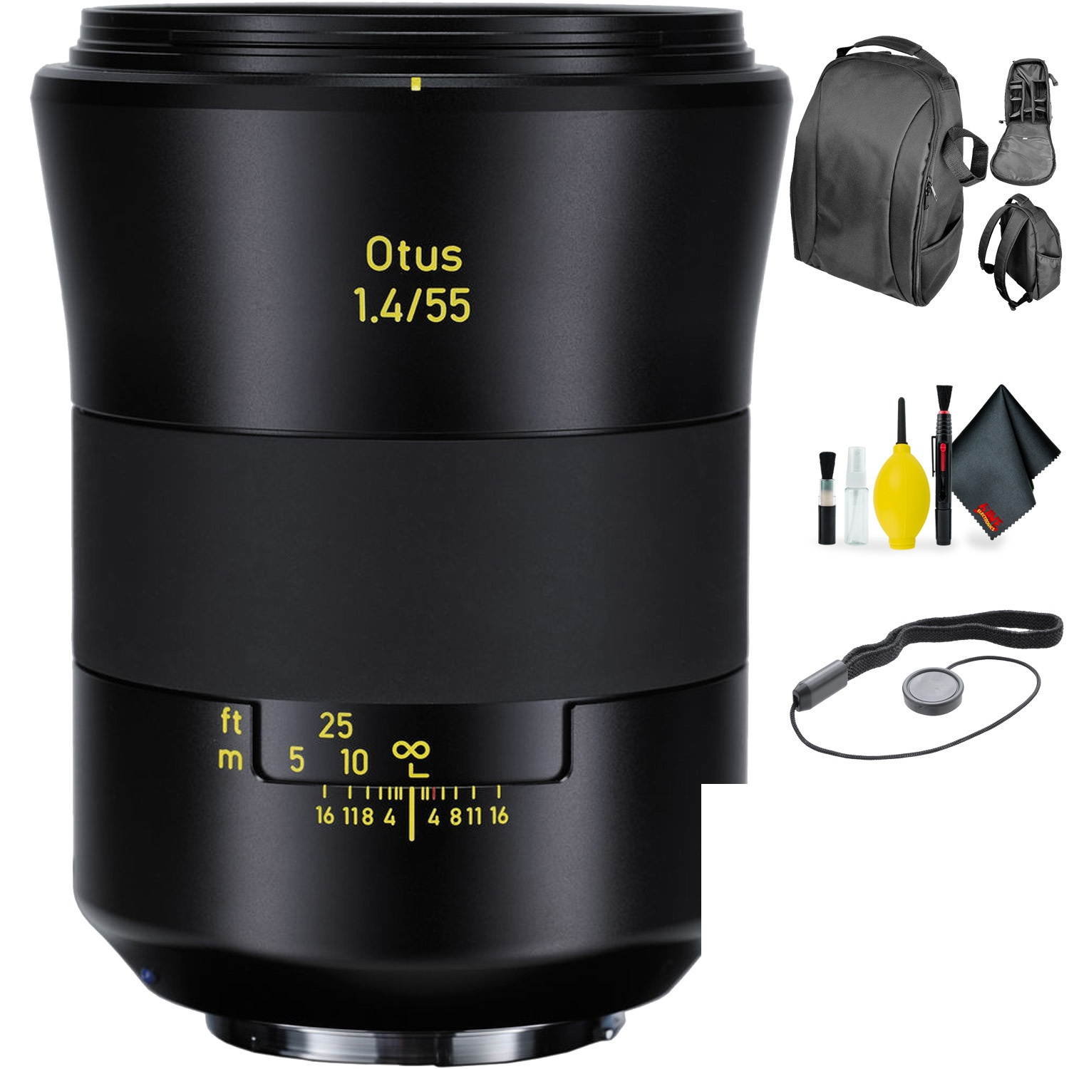 Zeiss Otus Distagon T55mm f/1.4 Lens for Canon EF - 2010-056 + Deluxe Lens Cleaning Kit