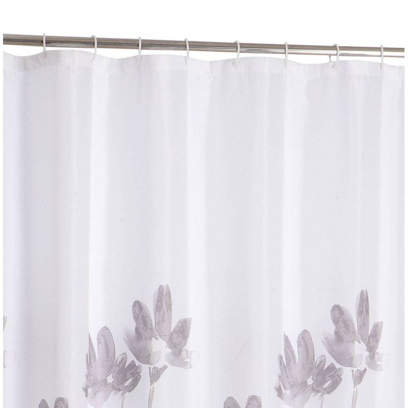 Wind Dance Shower Curtain Gray/White - Moda at Home
