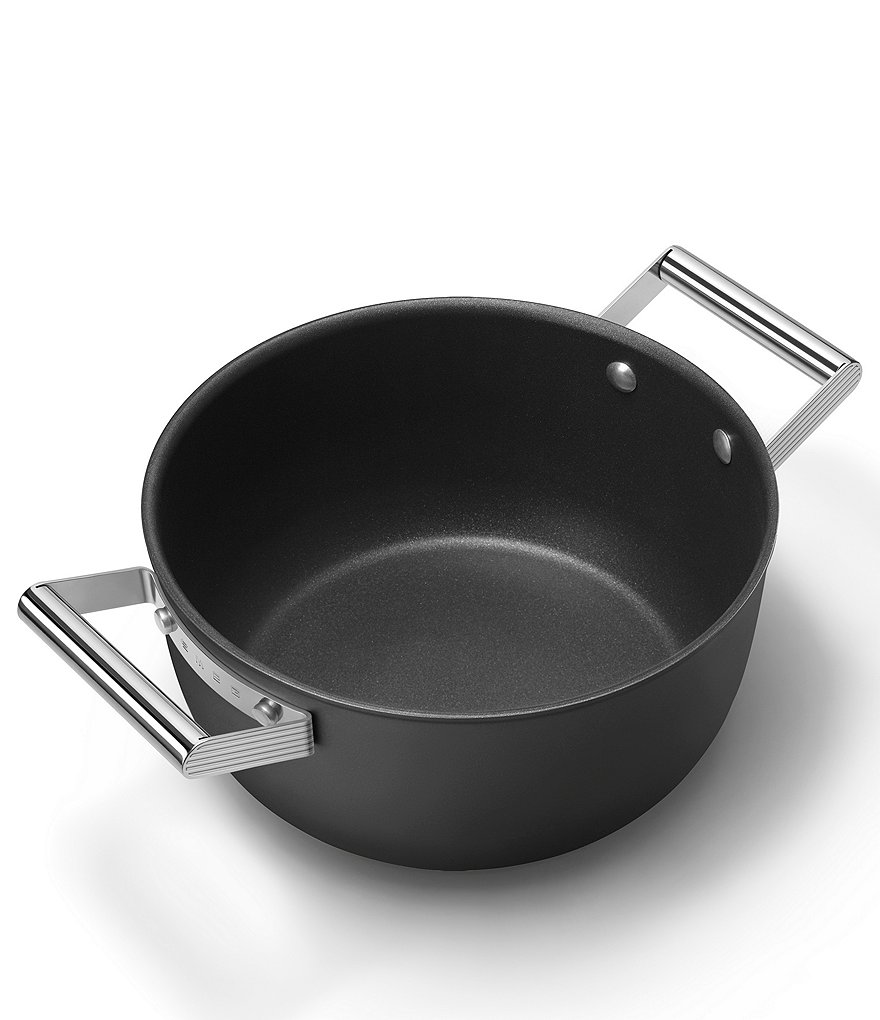 Smeg 50s Retro Style Nonstick 5-Quart Casserole w/Lid