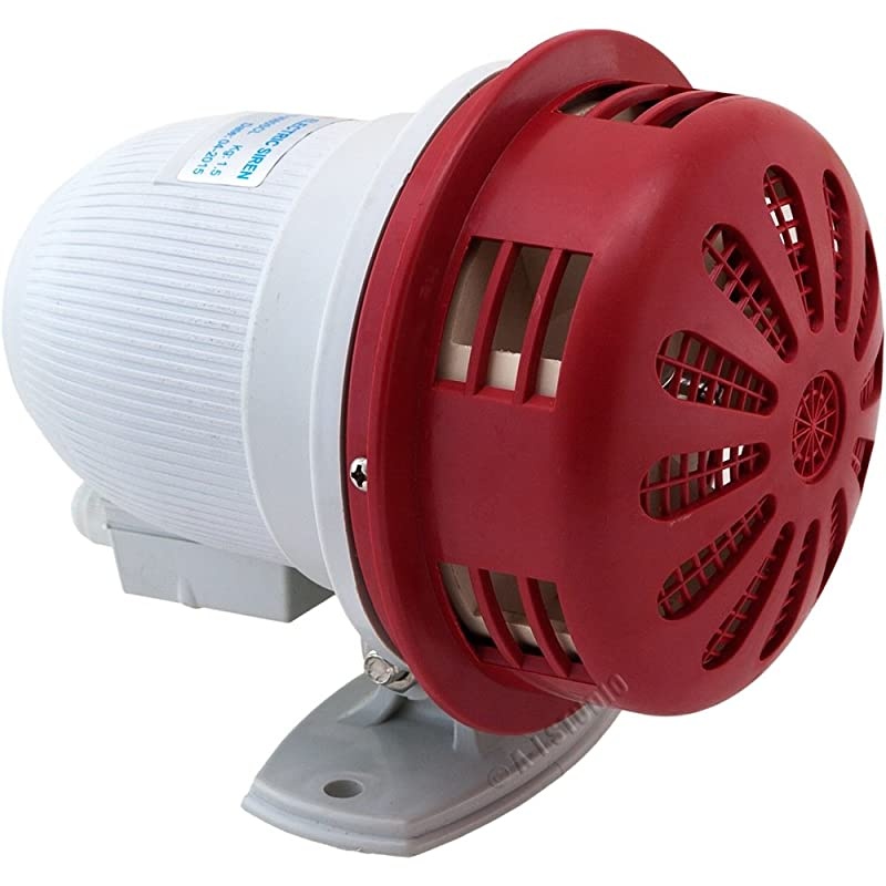Loud Electric Motor Driven Alarm/Siren (Air Raid) 12V VXS-9080SCL