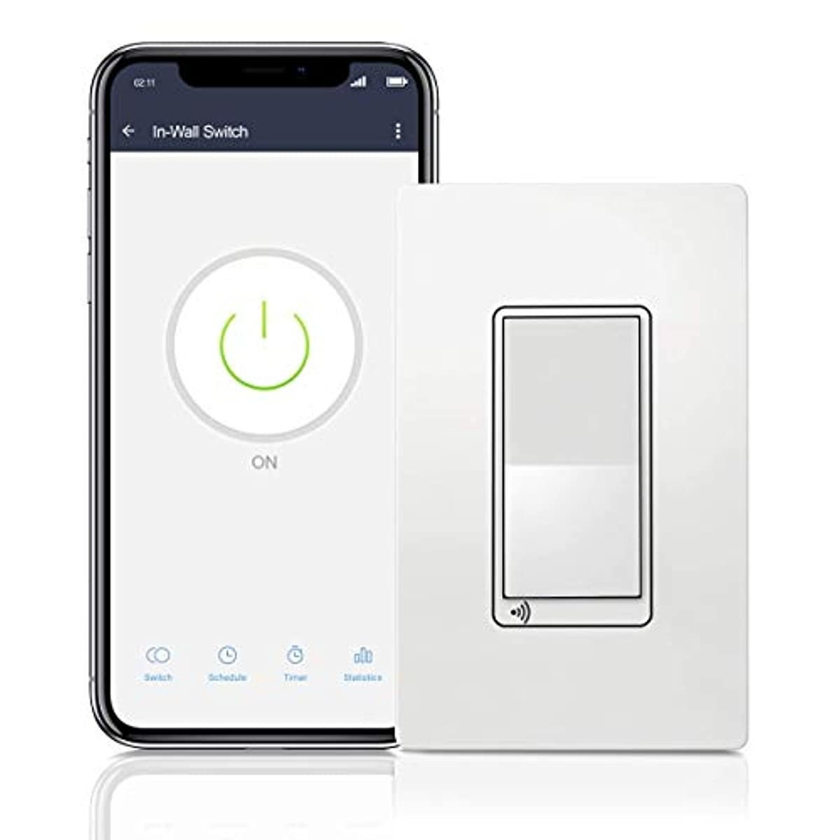 TOPGREENER 3 Way WiFi Light Switch + WiFi Smart Plug, No Hub Required, Compatible with Alexa and Google Assistant
