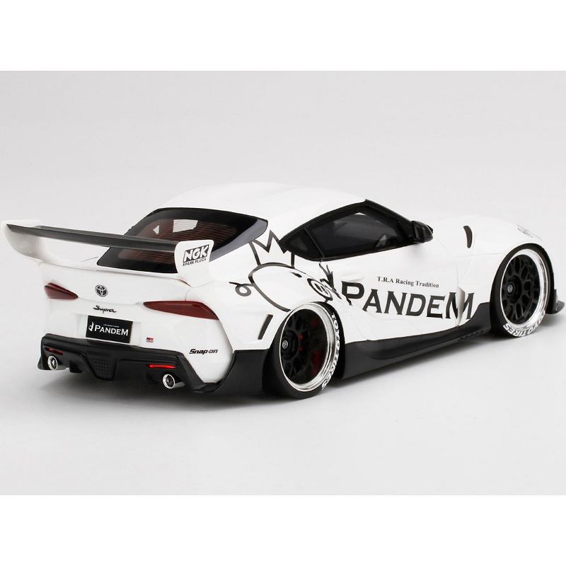 Toyota Pandem GR Supra V1.0 White 1/18 Model Car by Top Speed