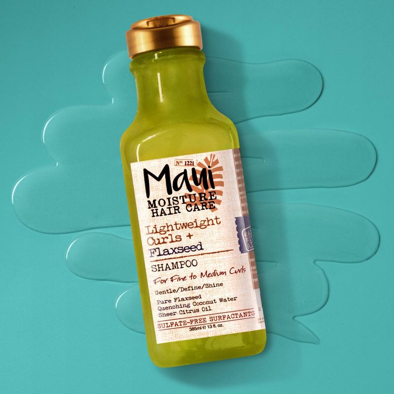 Maui Moisture Gentle &#38; Lightweight Flaxseed Shampoo - 13 fl oz