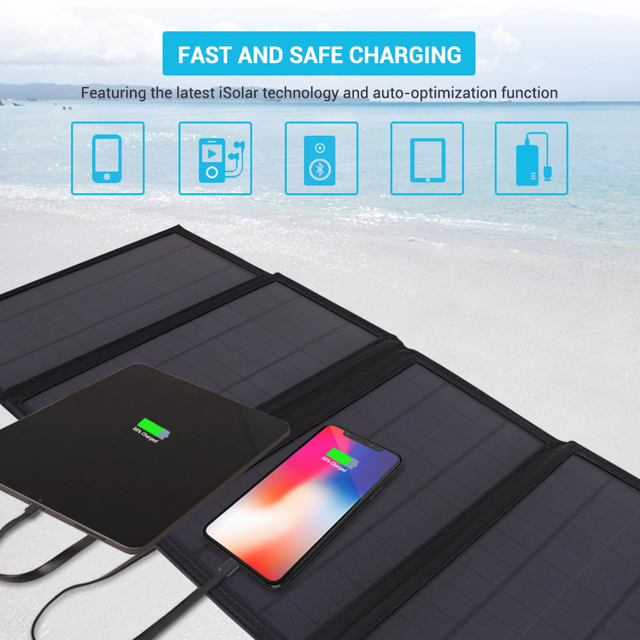 RENOGY E.FLEX 30 PORTABLE SOLAR PANEL