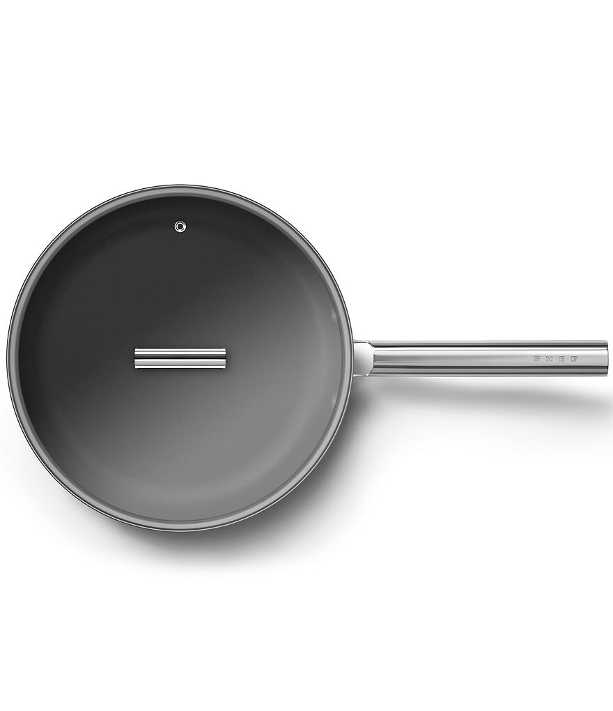 Smeg 50s Retro style Nonstick 12#double; Frying Pan