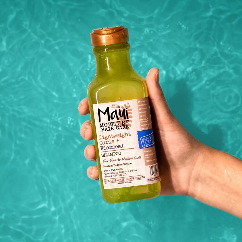 Maui Moisture Gentle &#38; Lightweight Flaxseed Shampoo - 13 fl oz