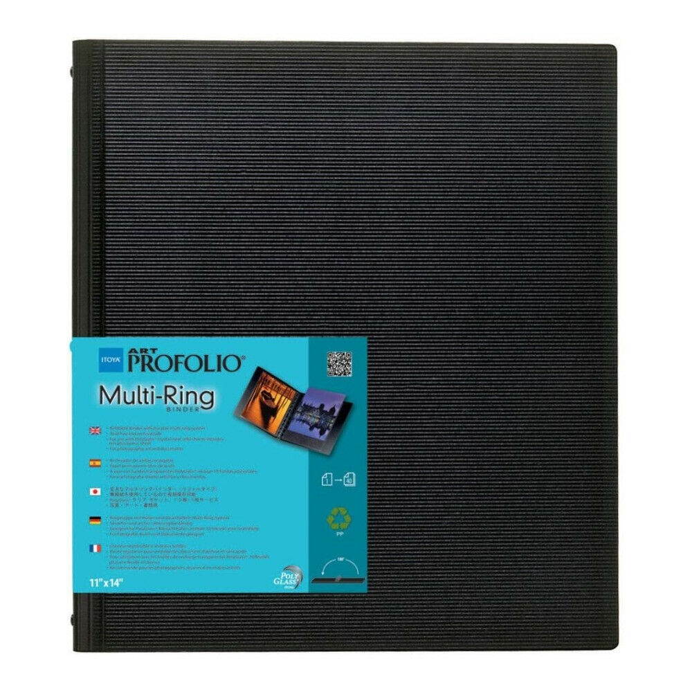 Itoya RB1117 11 in. x 17 in. Multi-Ring Refillable Binder