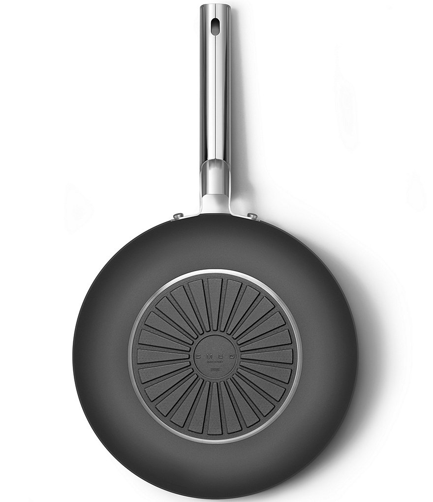 Smeg 50s Retro Style Nonstick 12#double; Wok Pan
